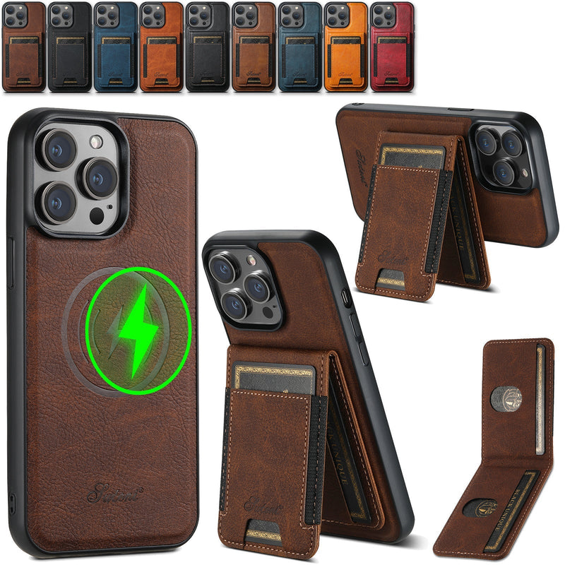 LuxLeather - Elegante mobiele tas met handige functies voor modern leven