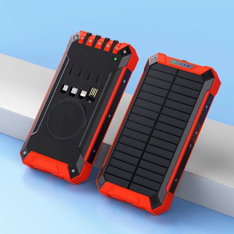 SunCharge - Powerbank op zonne-energie met meerdere laadpoorten
