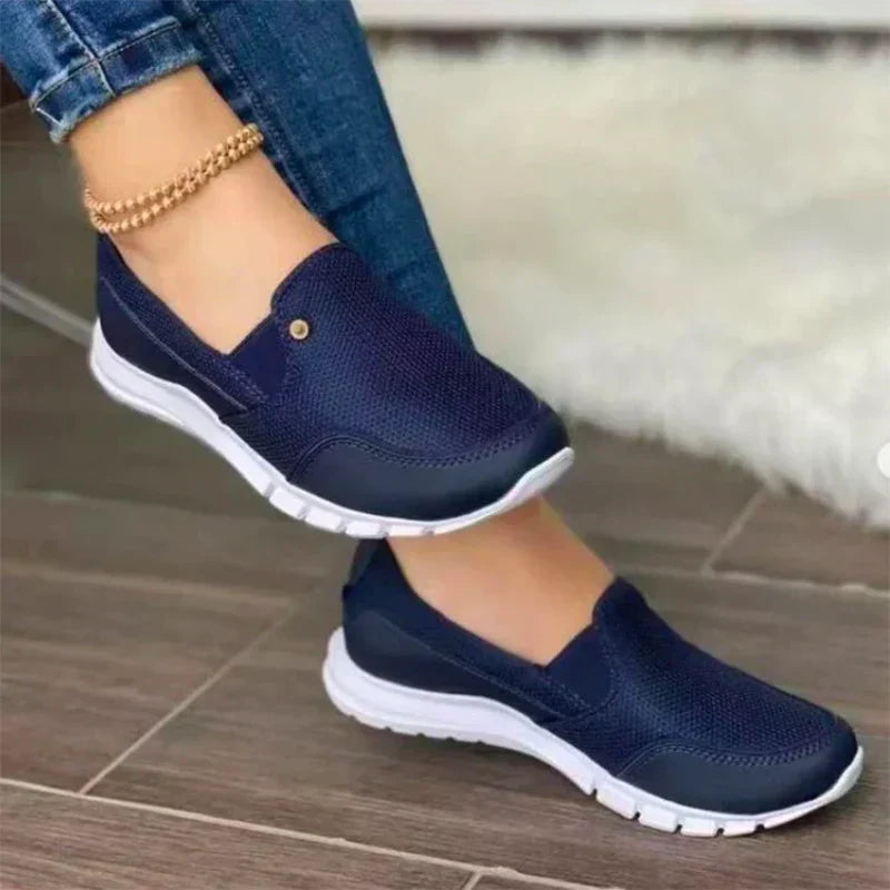 Mirella - Stijlvolle en ondersteunende Orthopedische Slip-On Schoenen