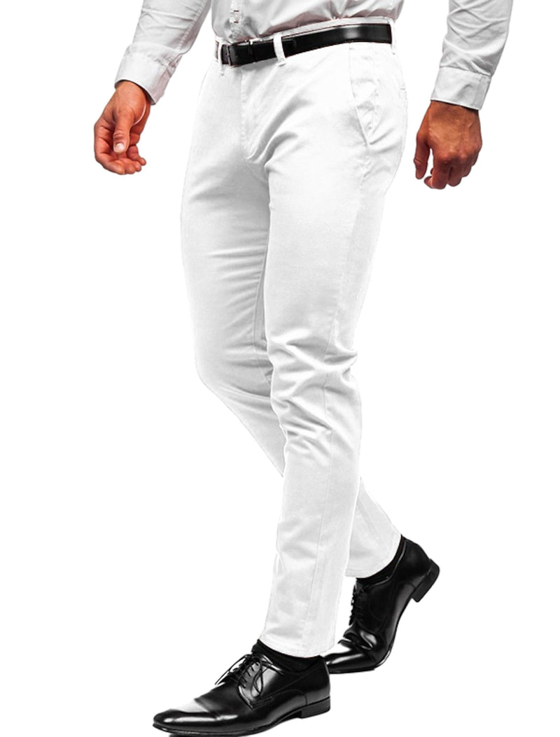 Ryan – Moderne Slim-Fit Broek met Zijzakken