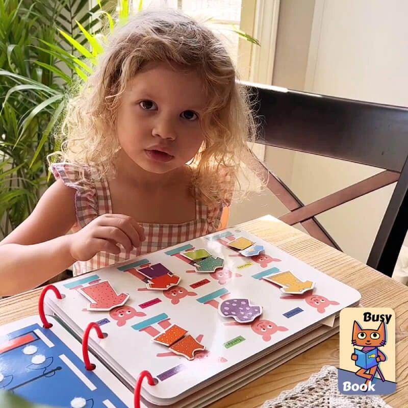CurioBook - Sensorisch avonturenboek voor verkenning door kinderen