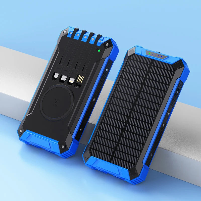 SunCharge - Powerbank op zonne-energie met meerdere laadpoorten