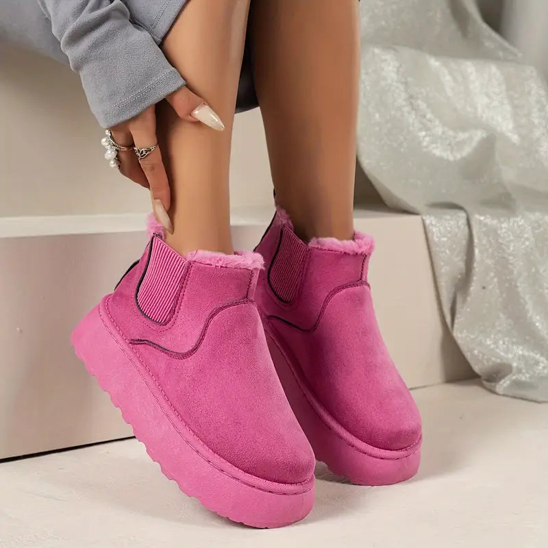 Lily - Trendy laarzen met pluche comfort en warmte voor koud weer