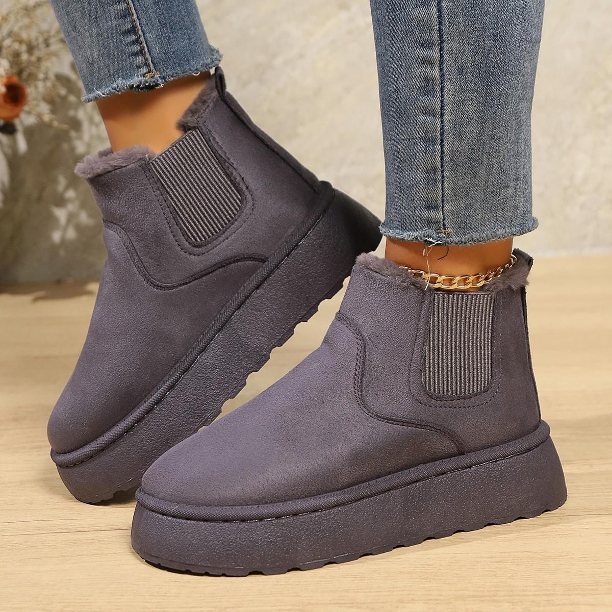 Lily - Trendy laarzen met pluche comfort en warmte voor koud weer