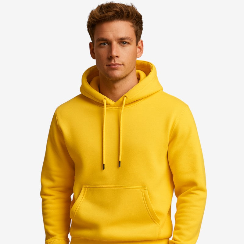 Jason - Lange Mouw Hoodie met Verstelbare Kap en Meerdere Zakjes