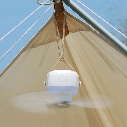 AirMate - Draagbare oplaadbare plafondventilator met afstandsbediening