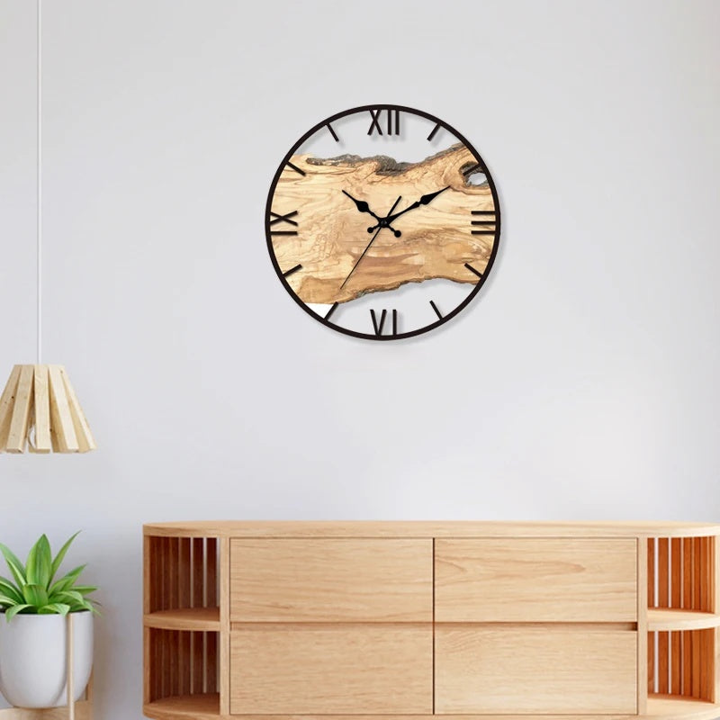 CrystalHour - Transparante en elegante wandklok voor moderne interieurs