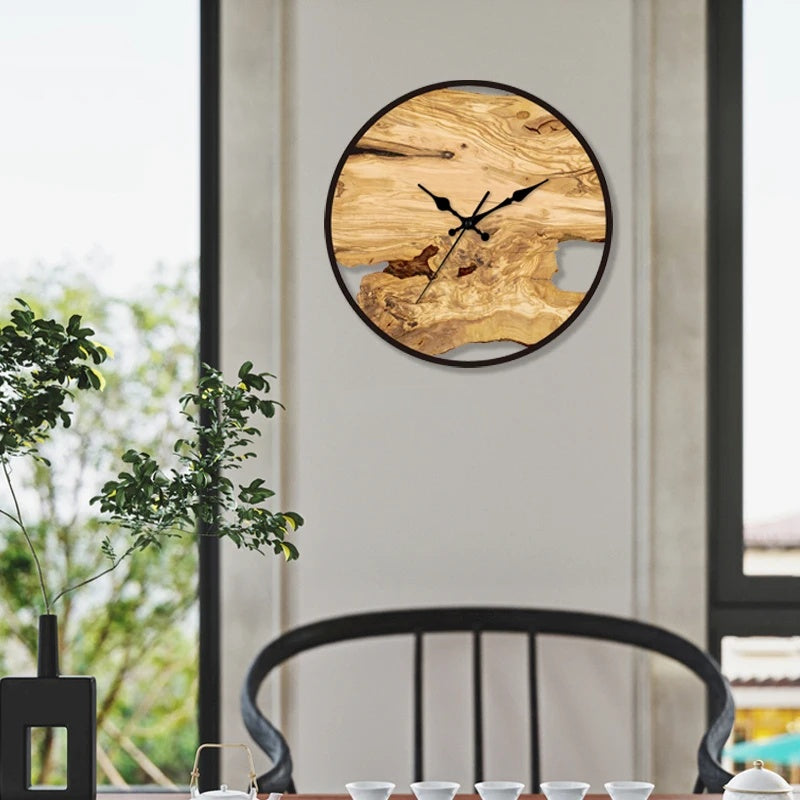 CrystalHour - Transparante en elegante wandklok voor moderne interieurs