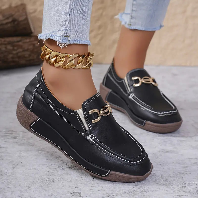 Marion - Elegante Mocassins met Zachte Zool