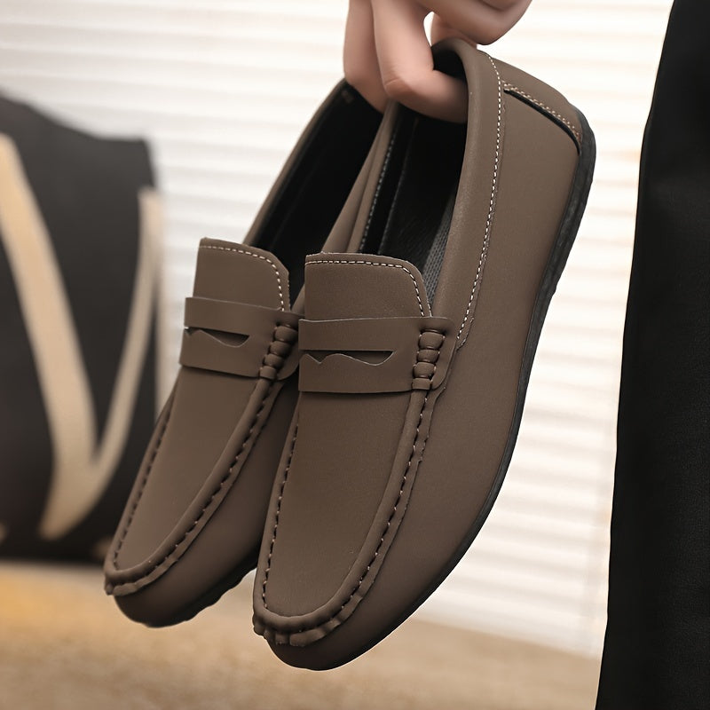 Lucas - Flexibele Slip-On Schoenen met Subtiele Details