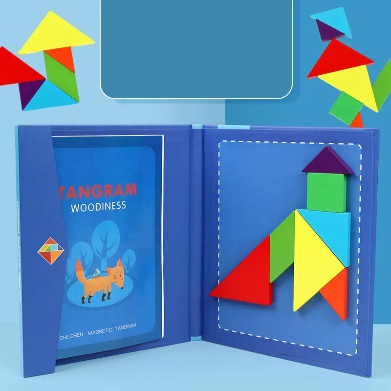 ShapeLogic – Interactief puzzelbordspel met geometrische stukken en magnetische basis