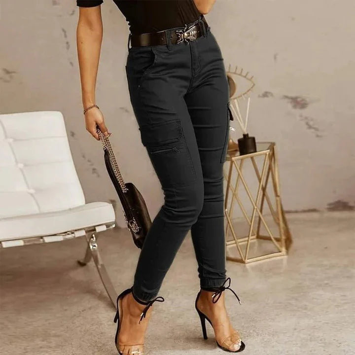 UrbanGlam™ - Dames Cargo Jeans