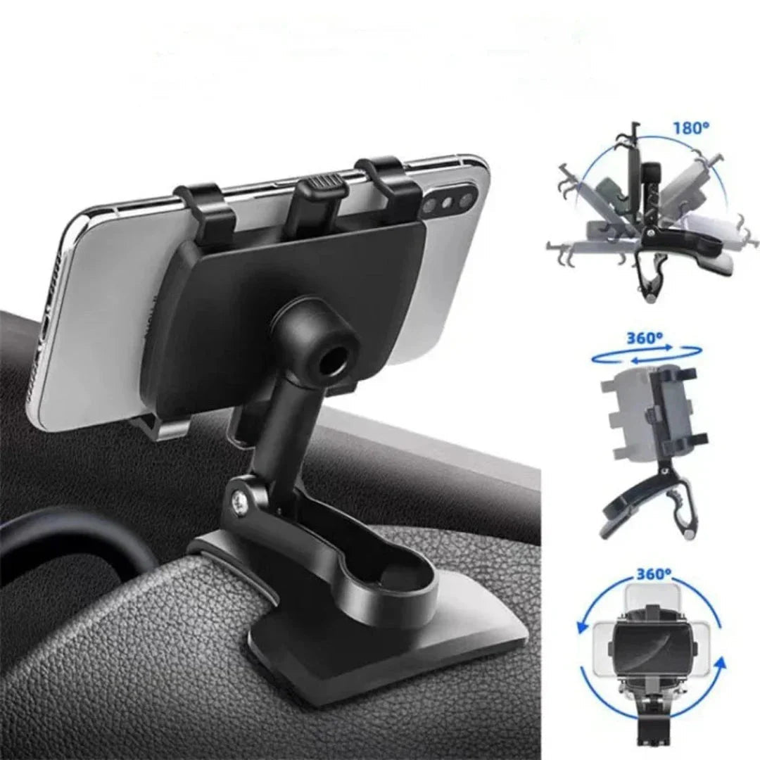 DriveFlex - Verstelbare autotelefoonhouder voor veilig en comfortabel rijden