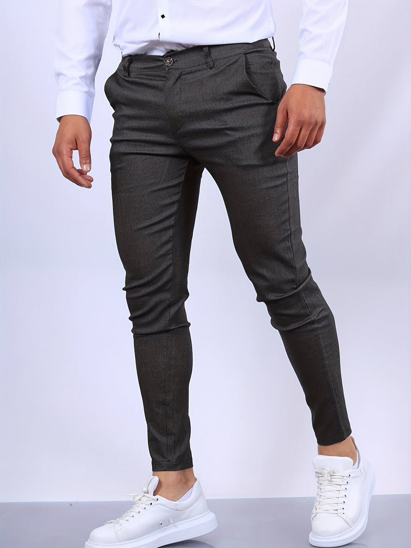Henry - Slim-Fit broek met zijzakken