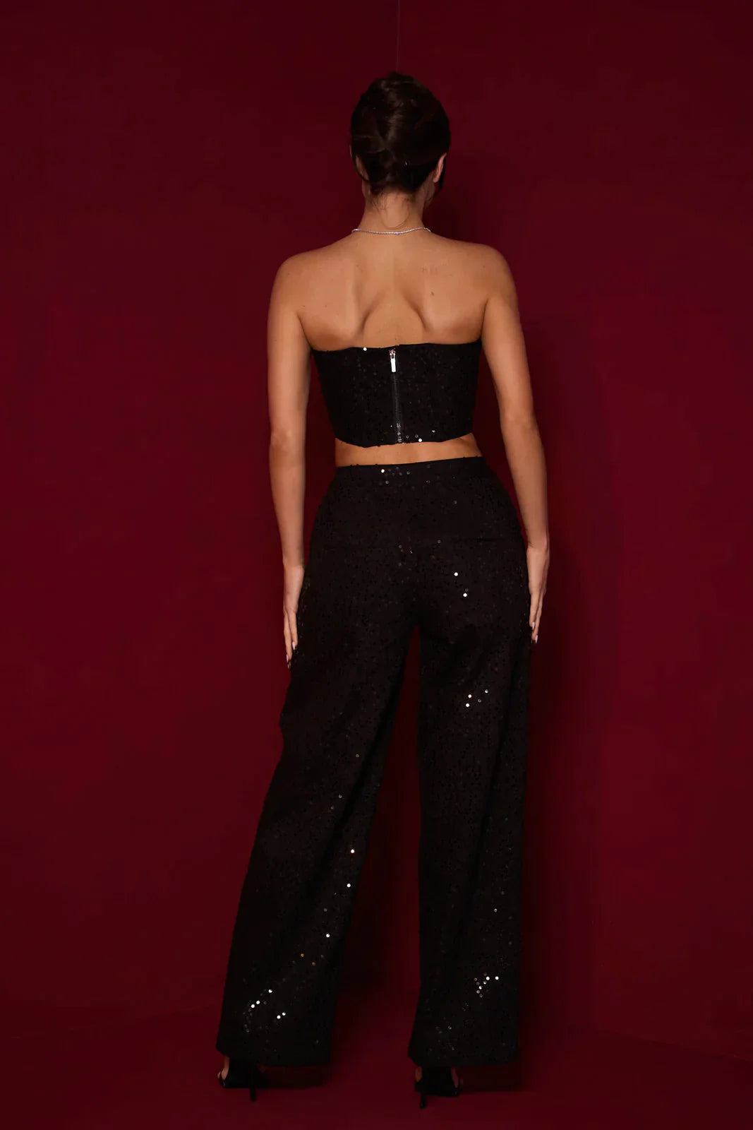 Hailey - Tweedelige Set met Strapless Topje