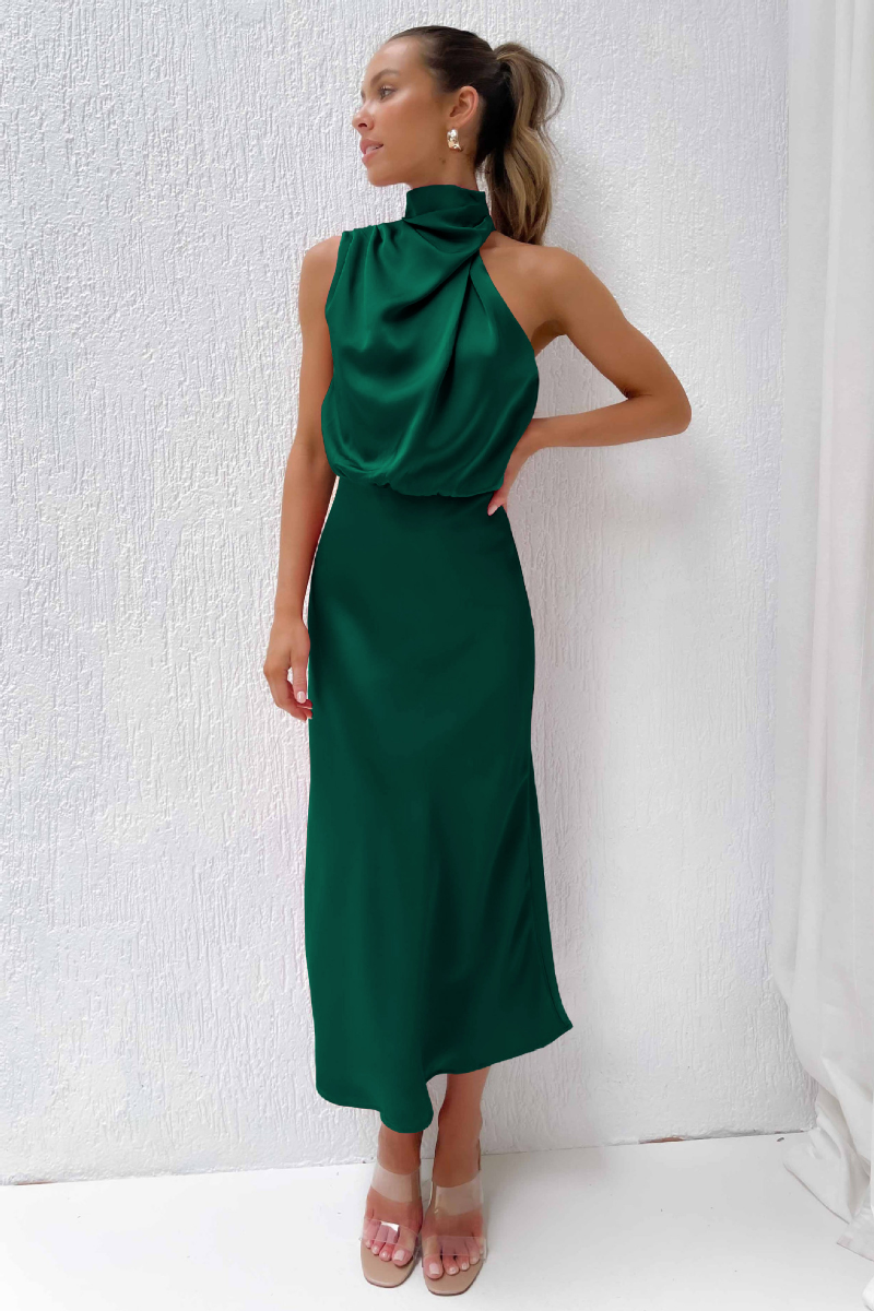 SummerGlow™ - Chique Midi Jurk