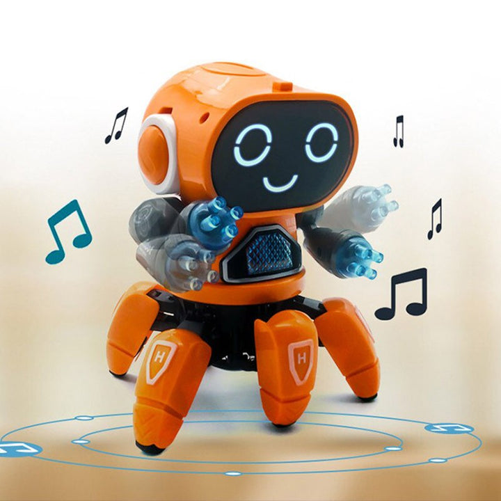 DynaBot - Op afstand bestuurbare dansende robot met muziek en licht