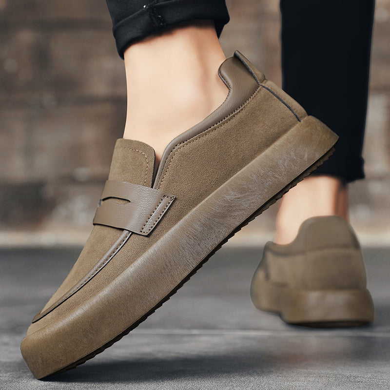 Daniel - Slanke Slip-On Loafers met Antislipzool