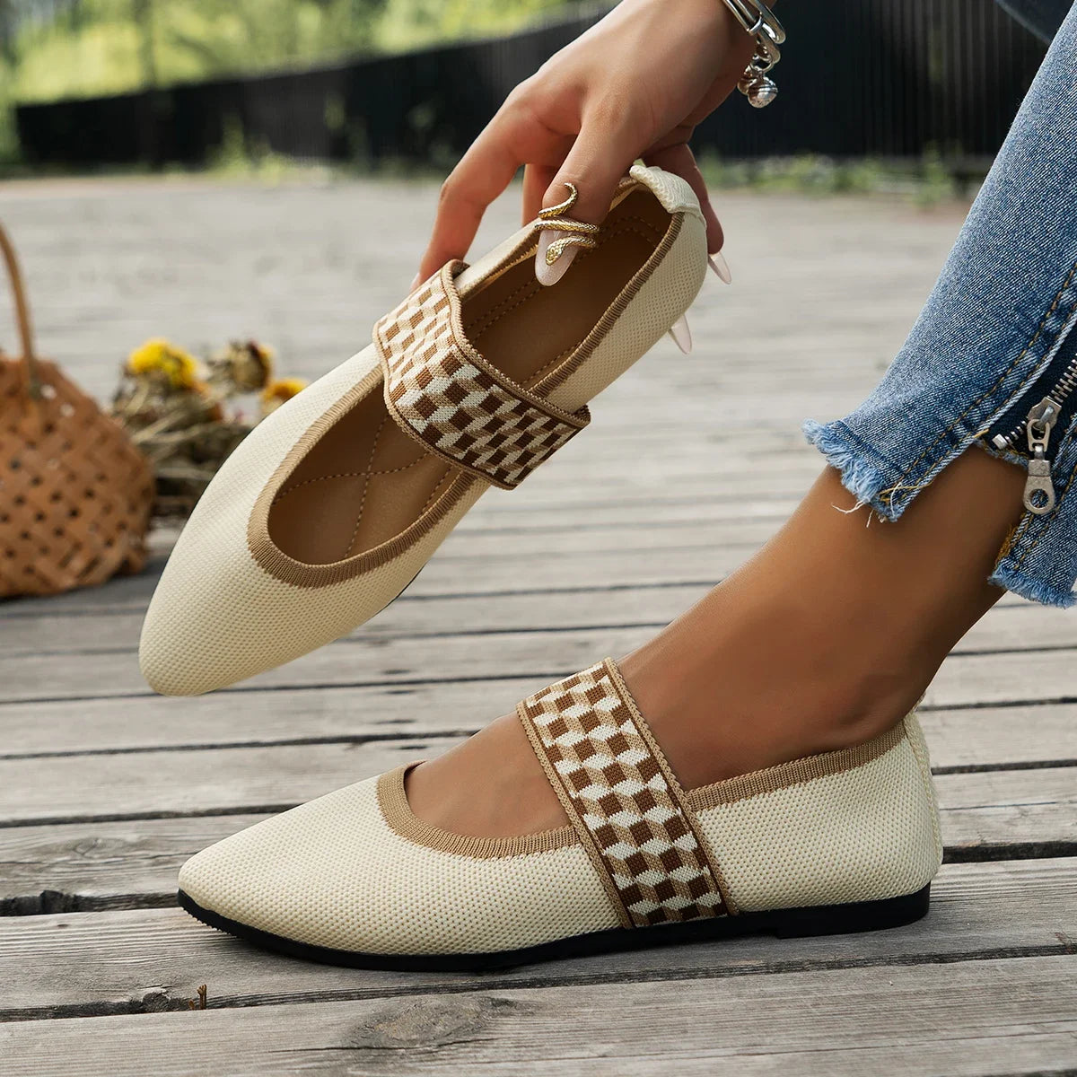 CharmGrace™ - Platte Casual Schoenen
