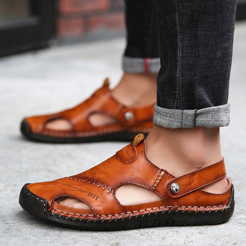 StrideLux™ - Stijlvolle Sandalen Voor Mannen