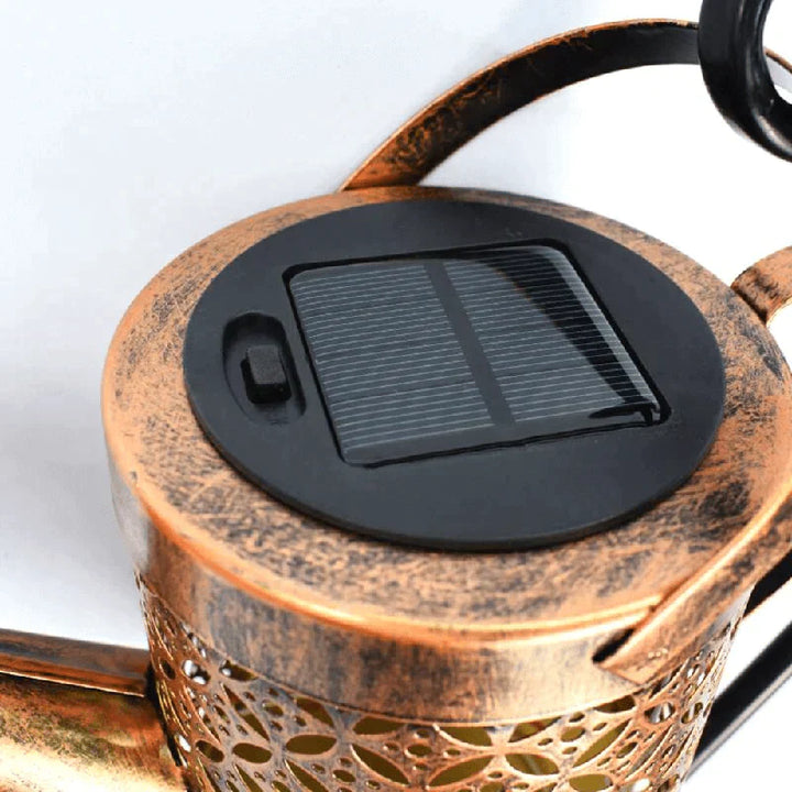MistGlow - Solar tuinlamp met kalmerend regengeluid en automatisch aan/uit