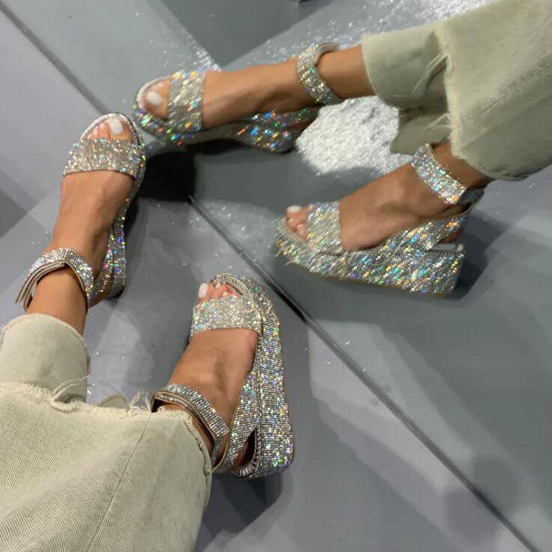SparkGlide™️ - Modieuze Sandalen Met Hoge Hak