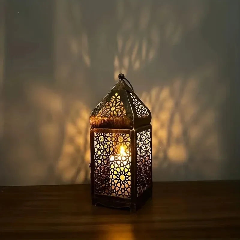 MysticGlow - Vintage kaarsenhouder voor een warme, betoverende sfeer