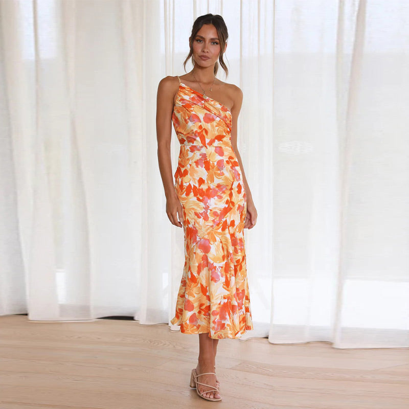 FloraChic - Jurk Met Bloemenprint