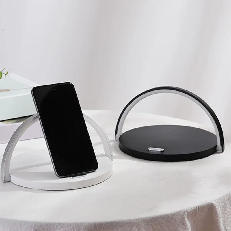 ChargeGlow - Draadloze oplader met dimbaar LED-licht