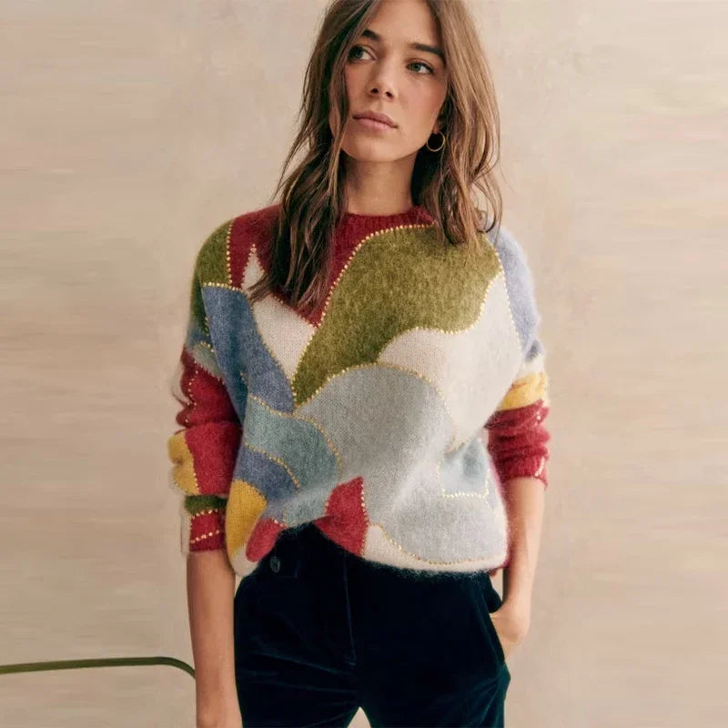 LuxePatch™ - Patchwork Truien