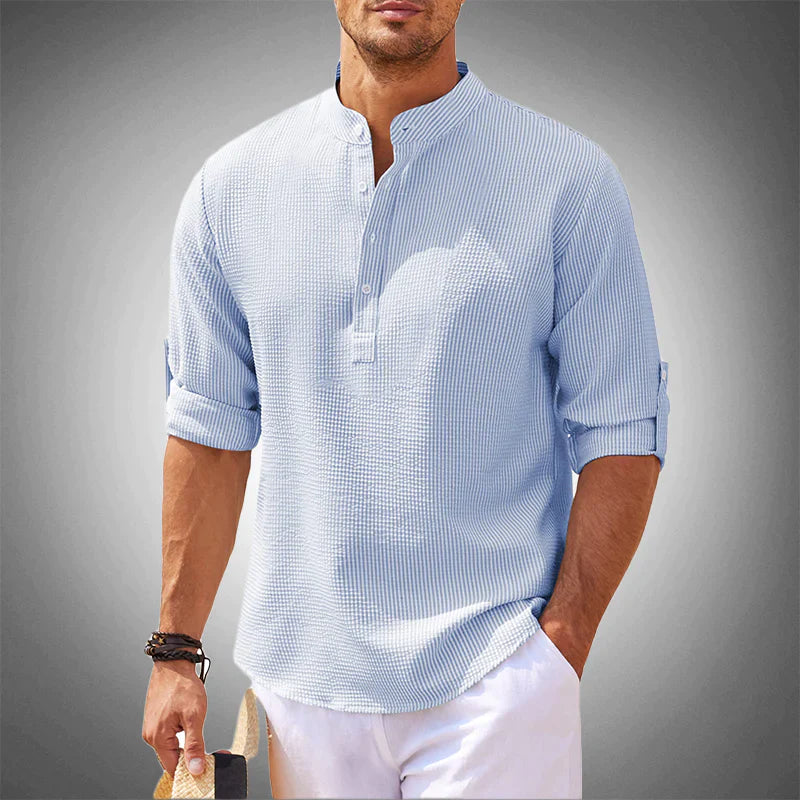 EleganceWear™ - Stijlvol Herenoverhemd