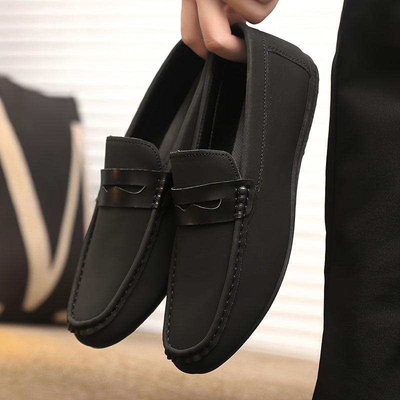 Lucas - Flexibele Slip-On Schoenen met Subtiele Details