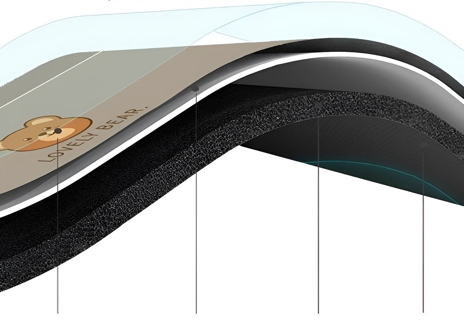 ComfortPlus - Schokabsorberende antislip keukenmat met waterafstotend oppervlak