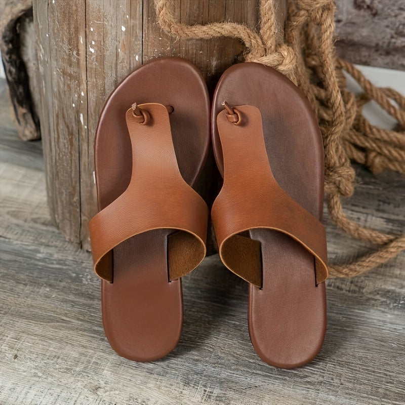 Alina - Platte Flip-flop Sandalen met teenlus