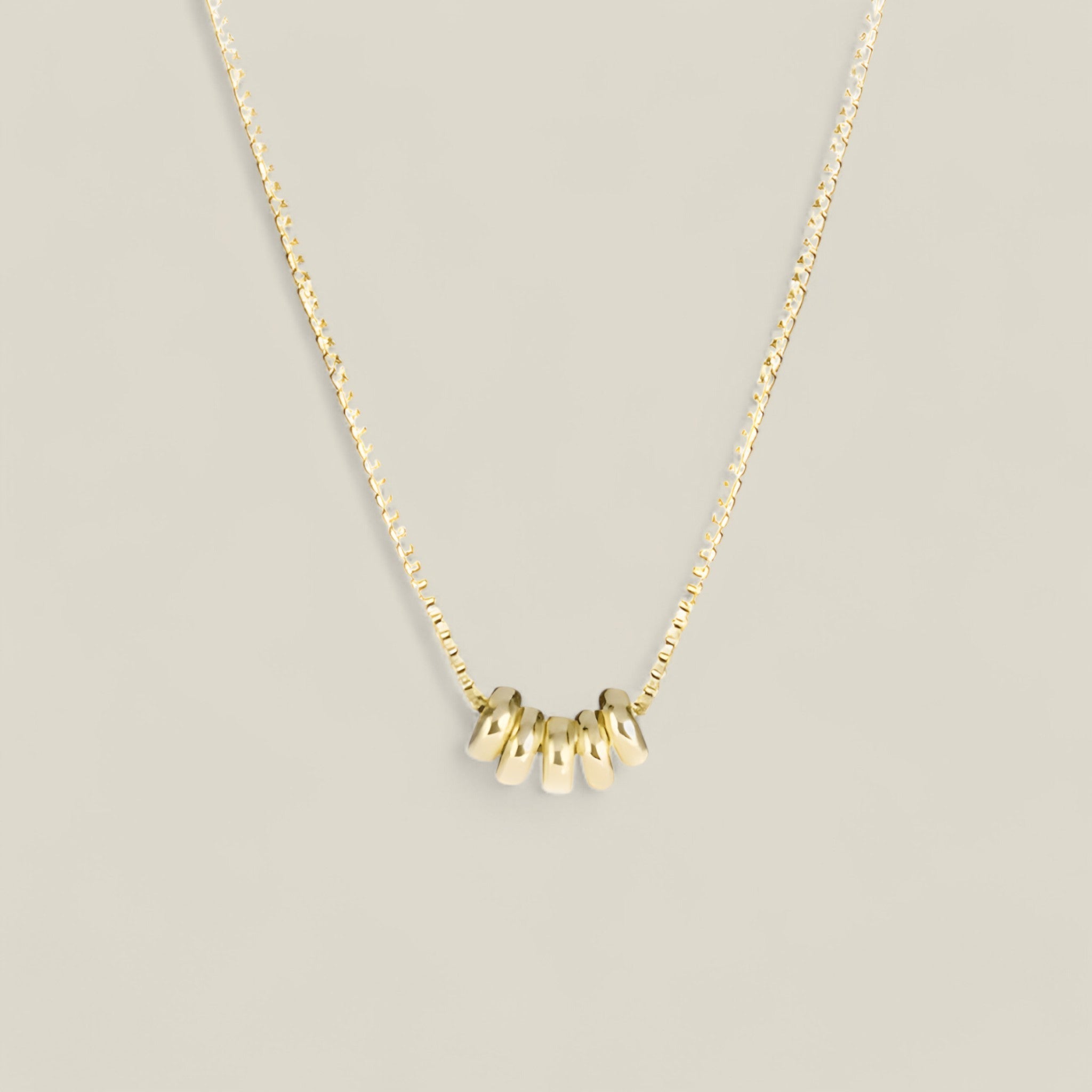 Jasmine – Elegante ketting met 18K vergulding en strak design om uw look te verbeteren