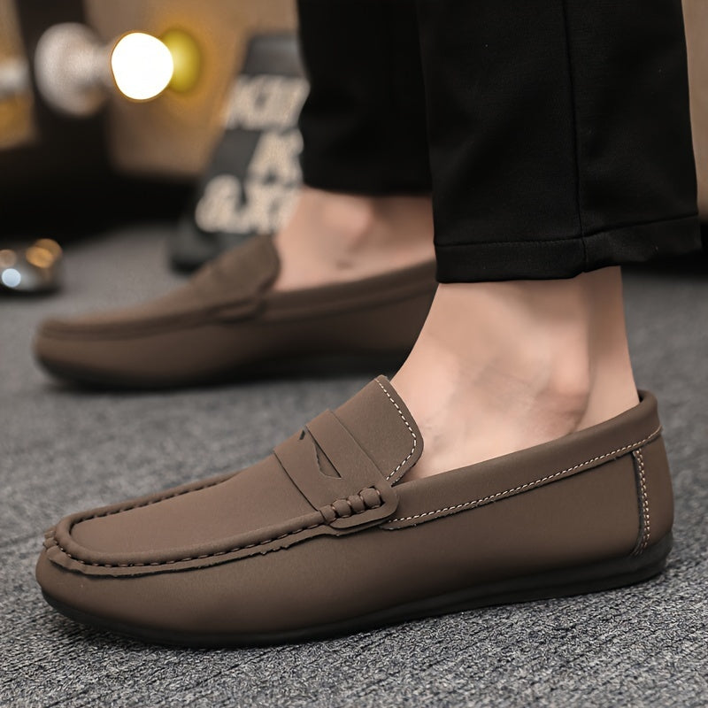 Lucas - Flexibele Slip-On Schoenen met Subtiele Details