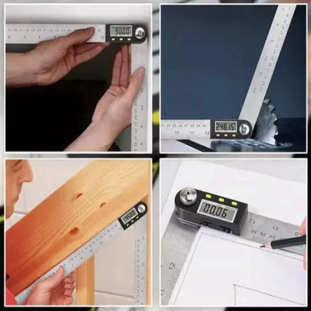 AngleMaster - Digitale houtbewerkingshoekmeter voor nauwkeurig en eenvoudig meten