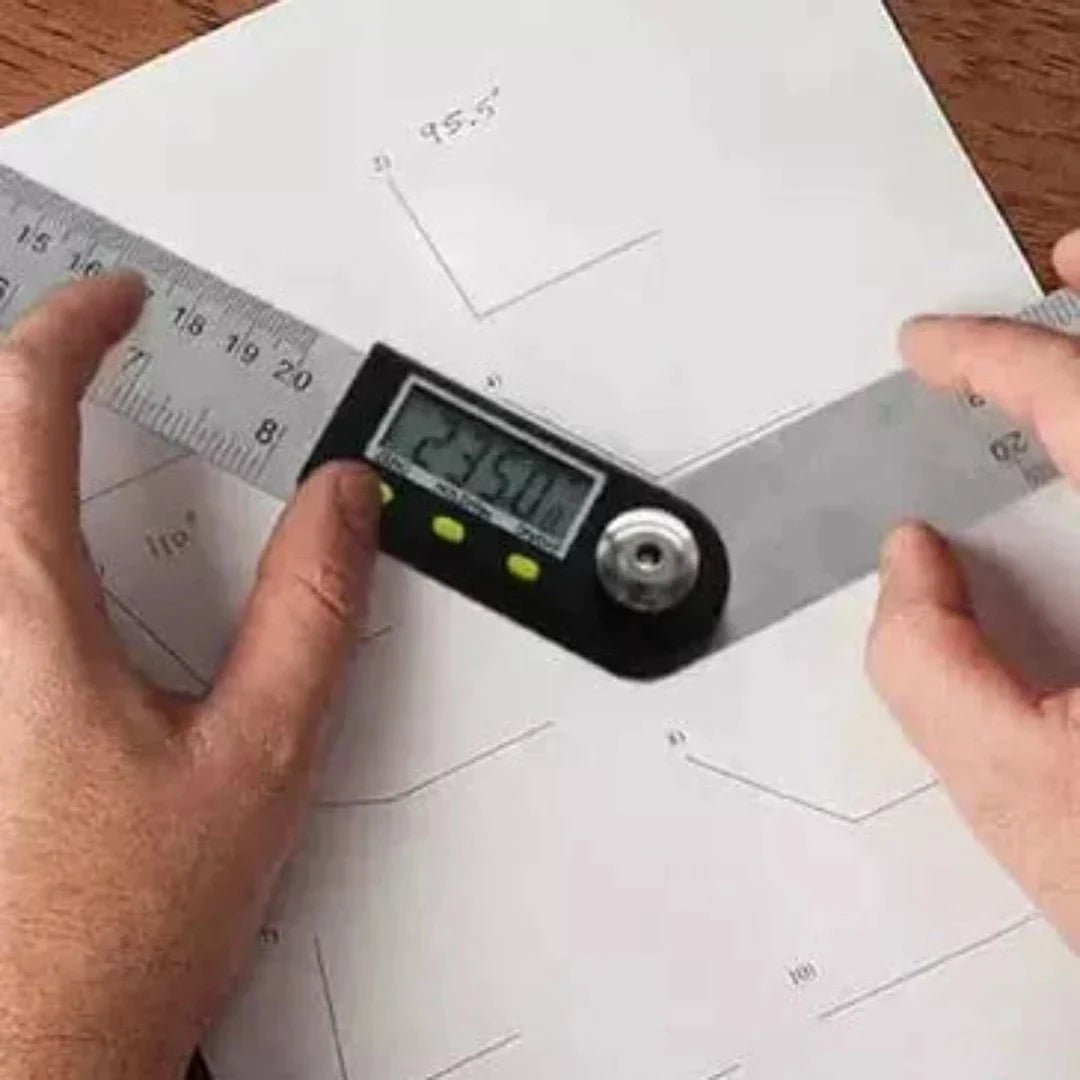 AngleMaster - Digitale houtbewerkingshoekmeter voor nauwkeurig en eenvoudig meten