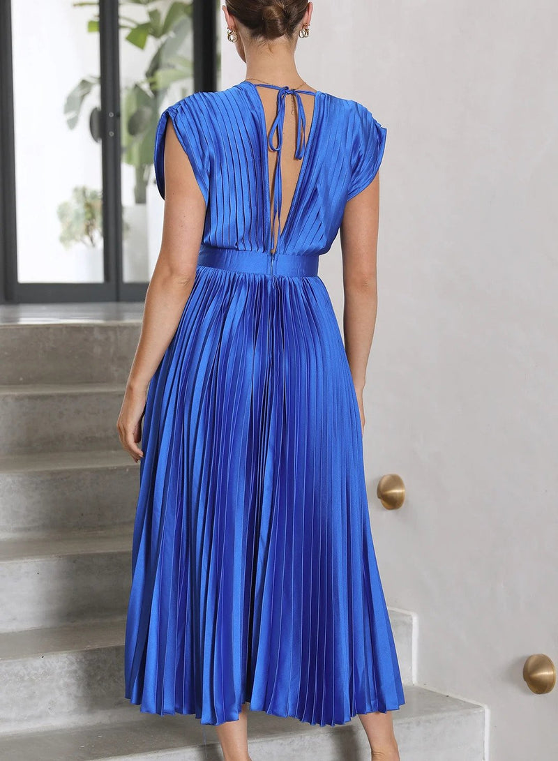 Leonie - Elegante Maxi jurk met V-hals