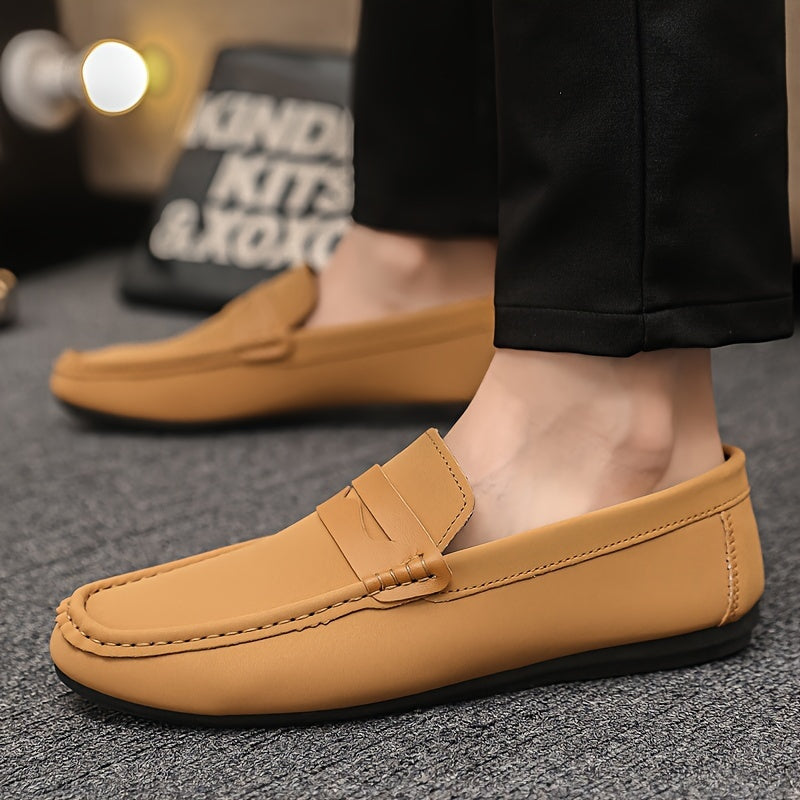 Lucas - Flexibele Slip-On Schoenen met Subtiele Details