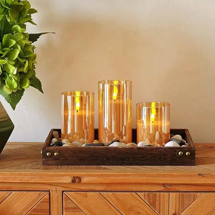 CandleLuxe™ Vlamloze Kandelaar Set