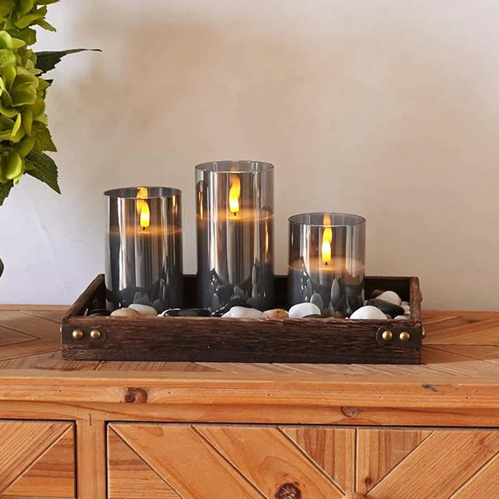 CandleLuxe™ Vlamloze Kandelaar Set
