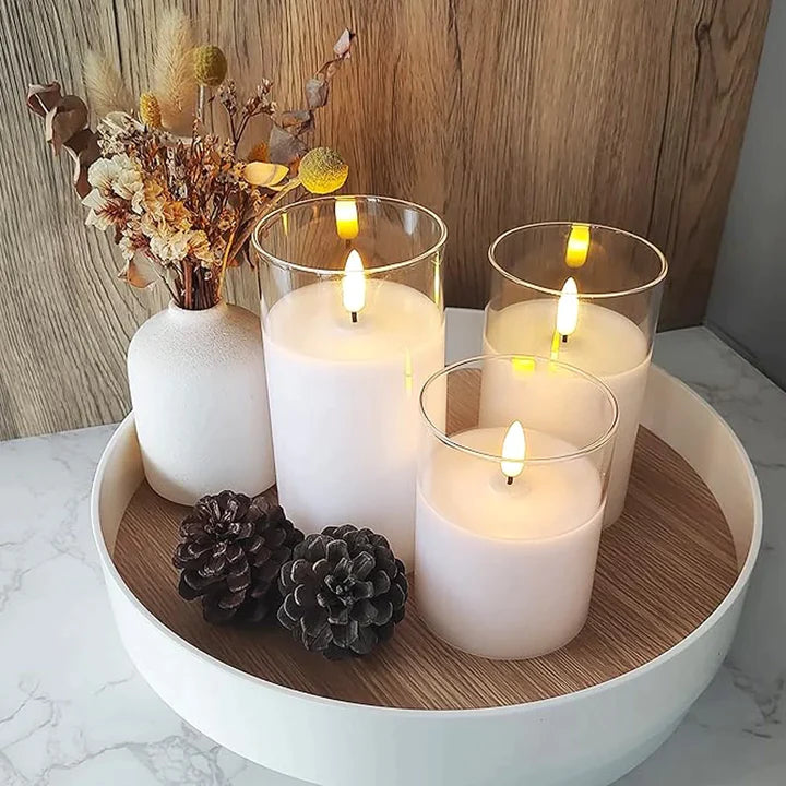 CandleLuxe™ Vlamloze Kandelaar Set