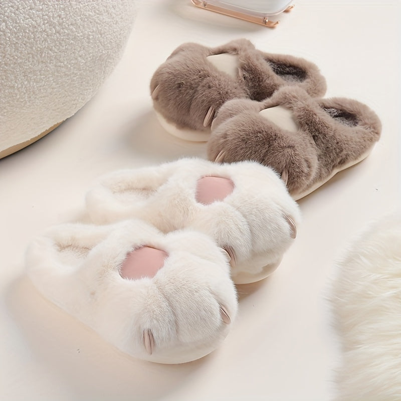 Emilia - Antislippantoffels met schattig kattenpootontwerp voor ultiem comfort