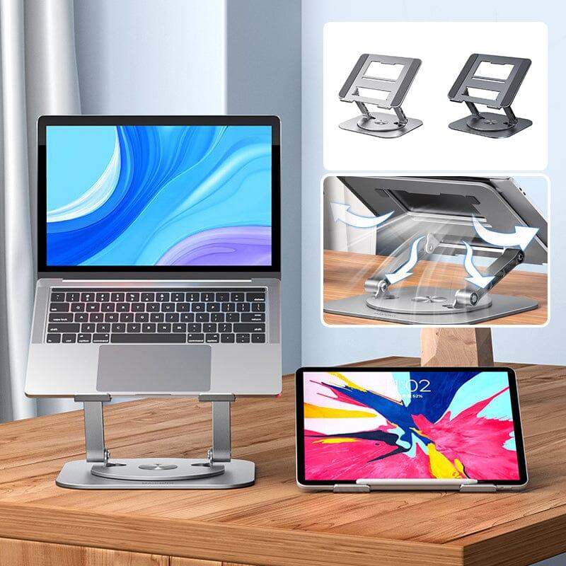 FoldAway - 360° roterende laptopstandaard voor ultiem comfort en flexibiliteit
