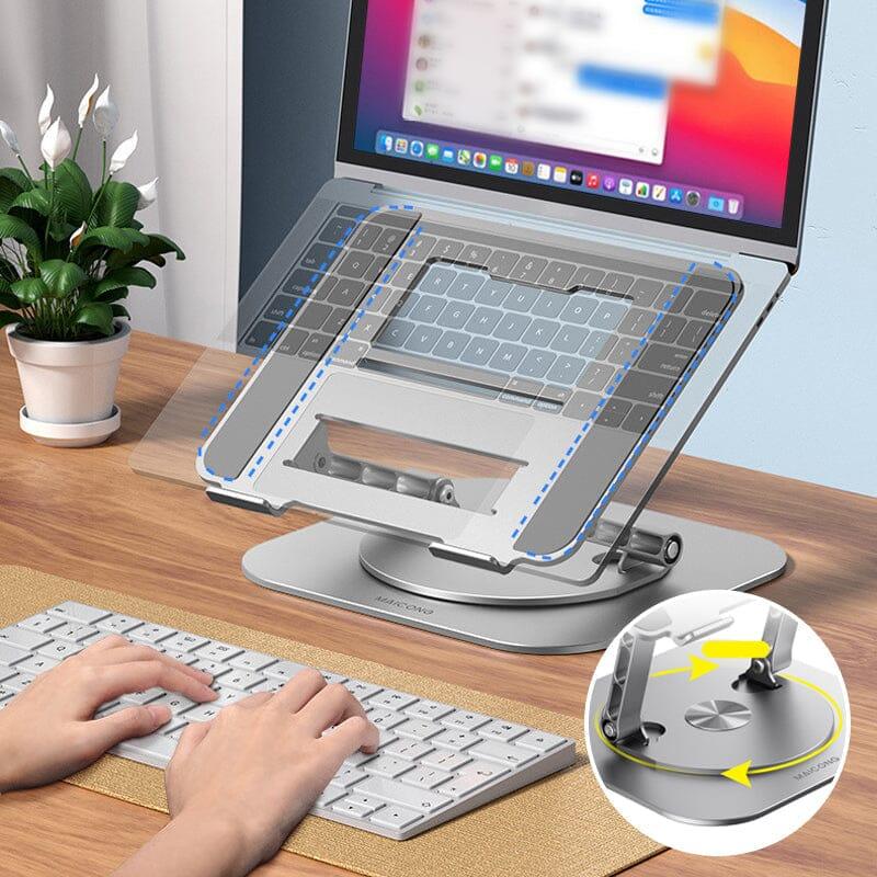 FoldAway - 360° roterende laptopstandaard voor ultiem comfort en flexibiliteit
