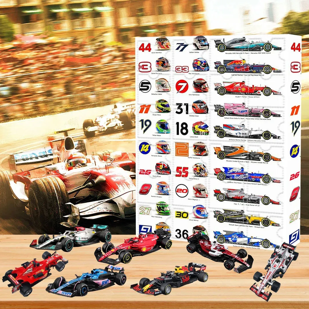 RaceCountdown - Laat je kerst aftellen met Formule 1 verrassingen