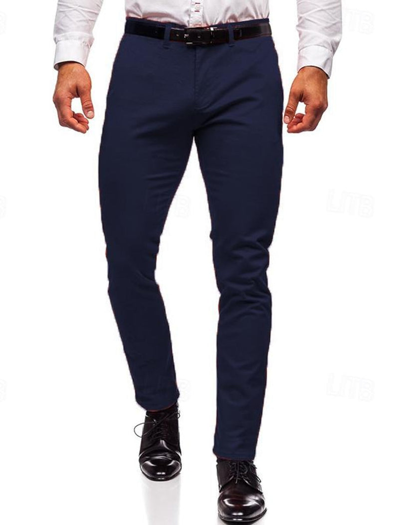 Ryan – Moderne Slim-Fit Broek met Zijzakken