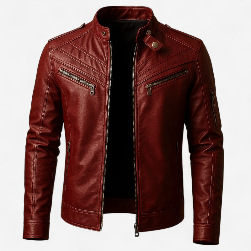 Derrick - Jas met Lange Mouwen Ritssluiting en Zakdetails