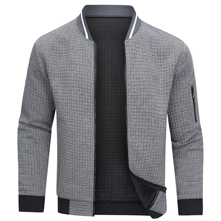Franz - Slank model Bomberjack met lange mouwen en rits
